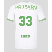 Camisa de time de futebol Feyenoord David Hancko #33 Replicas 3º Equipamento 2023-24 Manga Curta